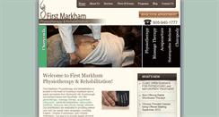 Desktop Screenshot of firstmarkhamrehab.com
