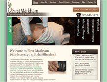 Tablet Screenshot of firstmarkhamrehab.com